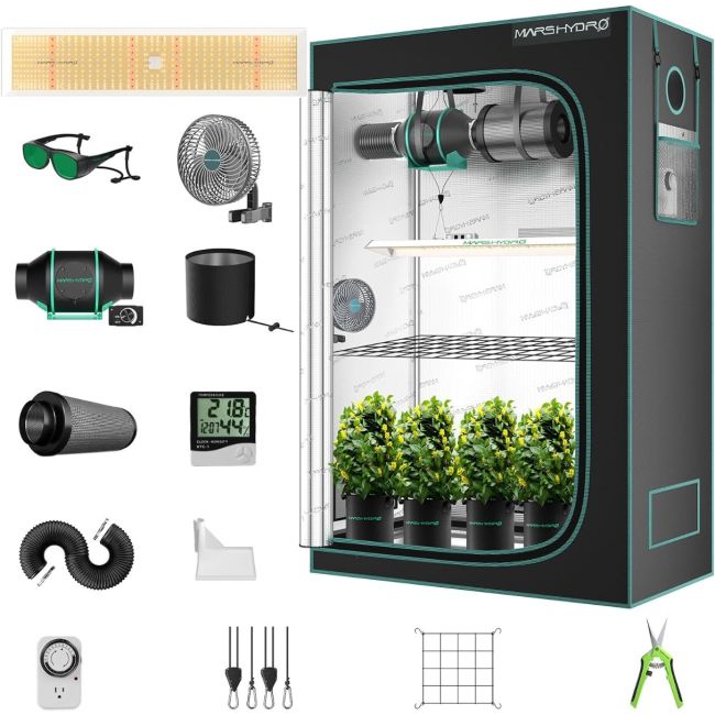 Mars Hydro Official - High-Efficiency LED Grow Lights & Tents