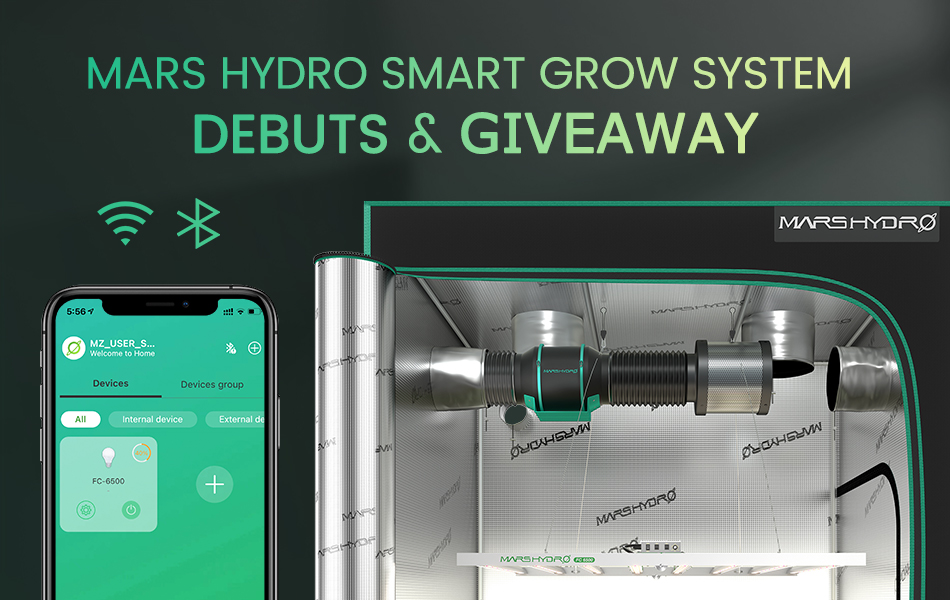 Mars Hydro Hydroponic Grow System Hydroline12 LED Cloner Kit