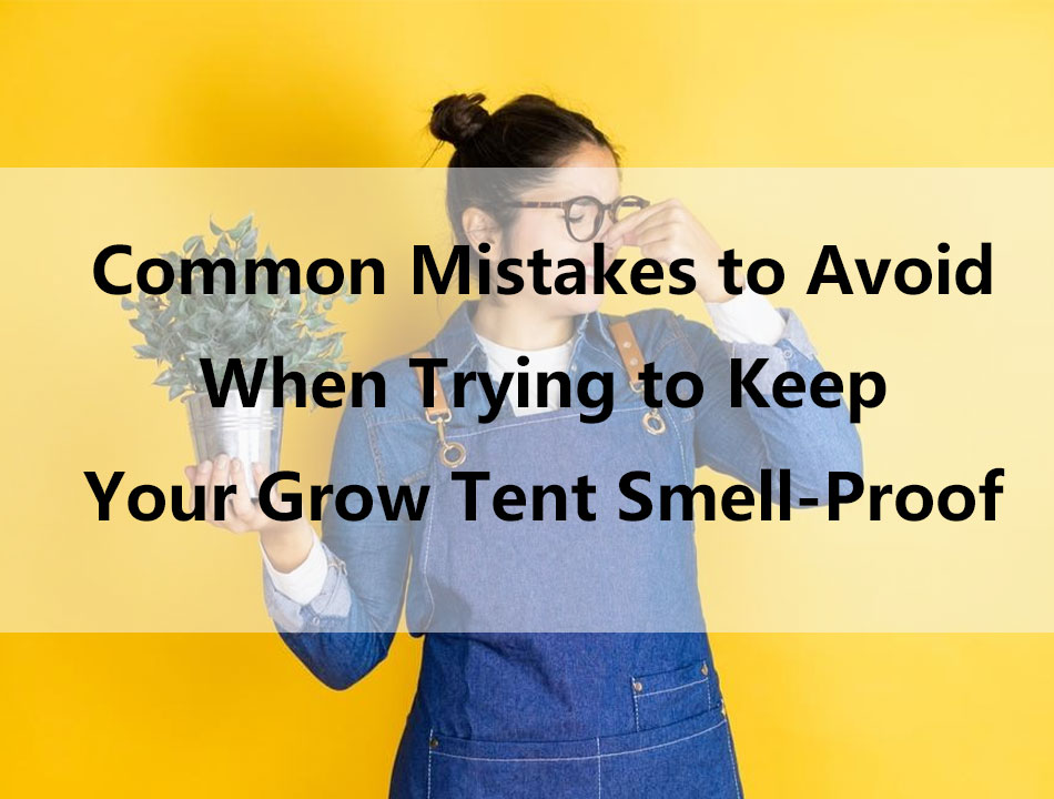 Common Mistakes to Avoid When Trying to Keep Your Grow Tent Smell-Proof